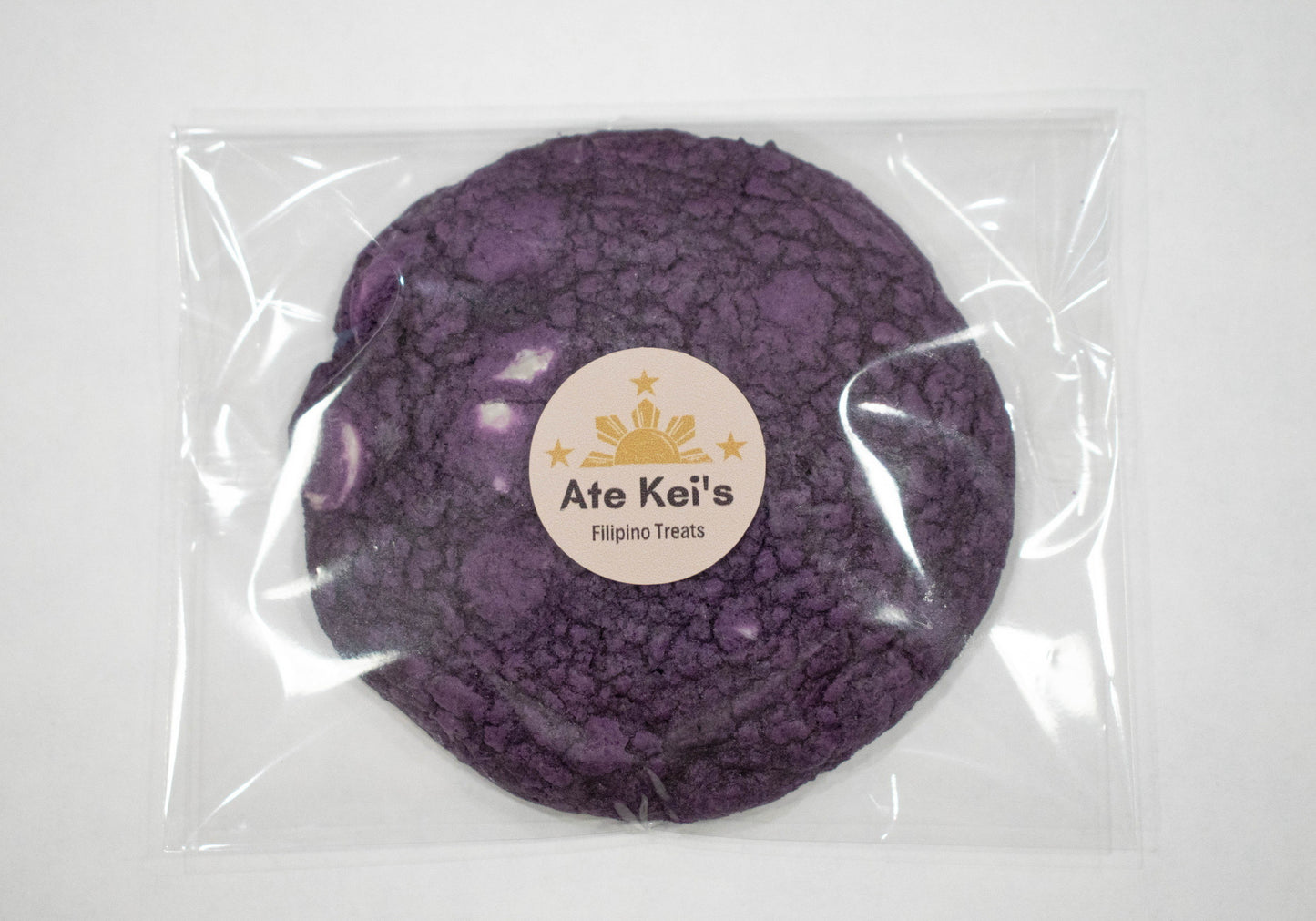 Ube White Chocolate Chip Cookie